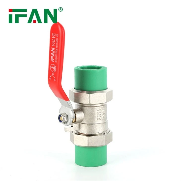 PPR Double Union Ball Valve