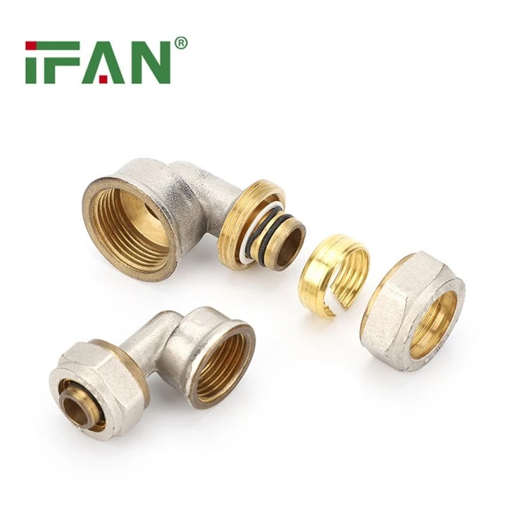 PEX Compression Female Elbow Fittings