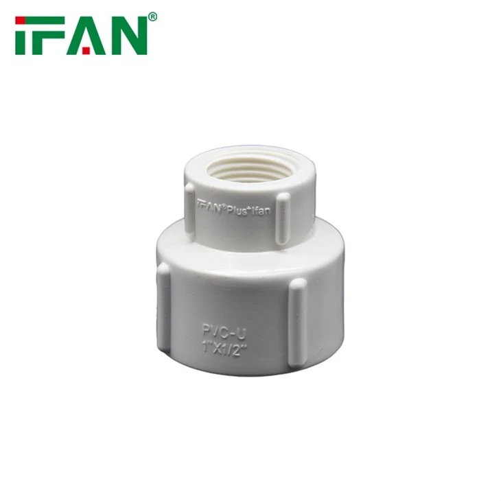White UPVC Threaded Fittings